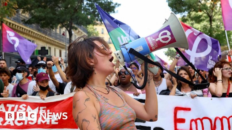 Thousands protest over Macron's choice of PM