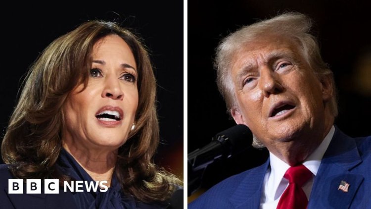 Trump 'fine-tuning theatrics' before Harris debate